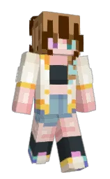 Slim Minecraft skin