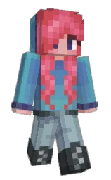 black and outer space Minecraft skin — Slim model — first worn by KarenHorse