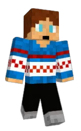 cannapurp's Minecraft skin wearing the MineCon 2013 cape