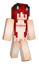 Slim Minecraft skin
