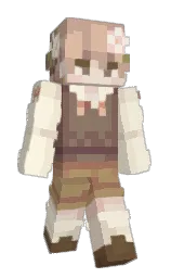 RozettaVee's Minecraft skin wearing the Aurora cape
