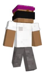 cape palliser and white Minecraft skin — Slim model