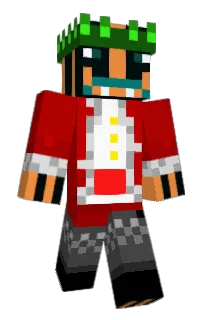 Front of Minecraft skin