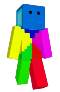 Front of Minecraft skin