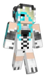 Ameha90's Minecraft skin wearing the 15th Anniversary cape