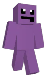 trendy pink and tamarillo Minecraft skin — Classic model — first worn by Schizh