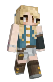 Front of Minecraft skin
