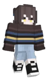 LittlePax's Minecraft skin wearing the Migrator cape