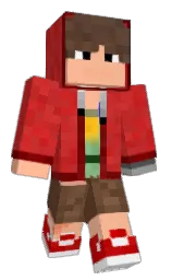 CalebVidao22's Minecraft skin wearing the 15th Anniversary cape