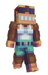 Front of Blang's skin