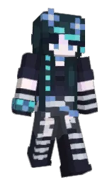 Slim Minecraft skin