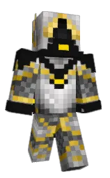 NovaSniper16's Minecraft skin wearing the Migrator cape