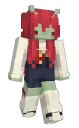 Slim Minecraft skin