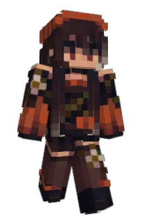 Front of Sunlity's skin