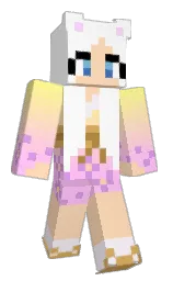wendycatdog's Minecraft skin wearing the Migrator cape