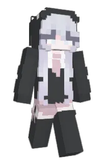 Front of Miysa's skin