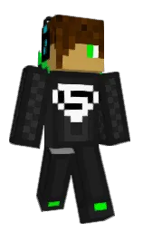 DanteElmo's Minecraft skin wearing the Migrator cape
