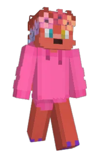 Front of Florthy's skin