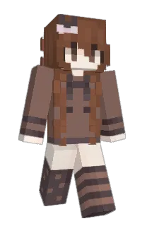 Front of theluppa's skin