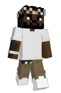 Front of napiwek's skin