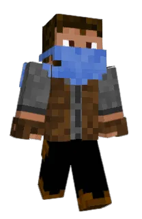 Front of gelbelachente's skin
