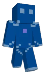 pink lace and congress blue Minecraft skin — Classic model — first worn by hammy_cat
