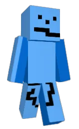 malibu and science blue Minecraft skin — Slim model