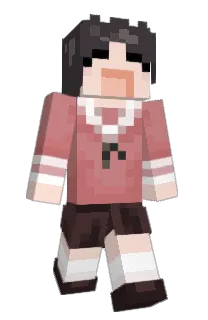 Front of vernim's skin