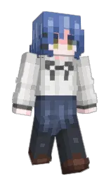Slim Minecraft skin