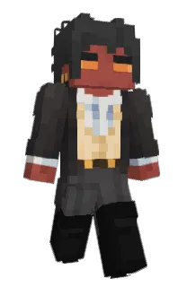 Front of Niotan's skin