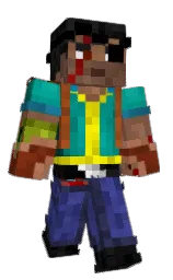 Mily_ziom_352's Minecraft skin wearing the Migrator cape