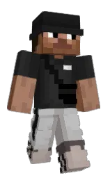 Pulou's Minecraft skin wearing the Migrator cape