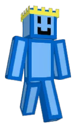 science blue and malibu Minecraft skin — Classic model — first worn by NikoCpc
