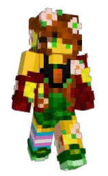 red beech and dark burgundy Minecraft skin — Slim model — first worn by _oofy