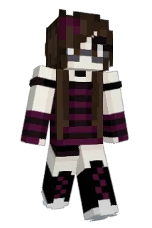 22PinkBaby Minecraft avatar full body