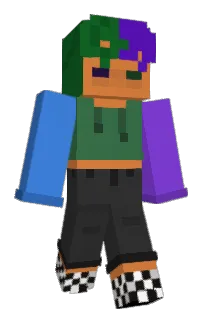 Front of Minecraft skin