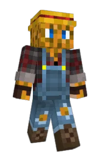 Front of Minecraft skin