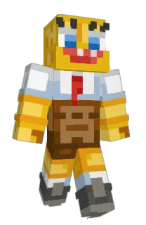 Front of Ectodaddy's skin