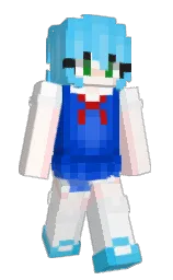 Slim Minecraft skin