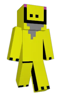 Front of bottg's skin