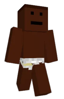 Front of Mazzman's skin