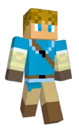 cerulean and potters clay Minecraft skin — Classic model