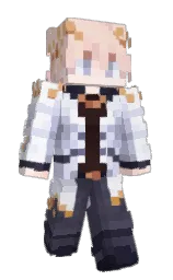 steel gray and snuff Minecraft skin — Slim model