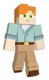whiskey and jet stream Minecraft skin — Classic model — first worn by CherryBlack214