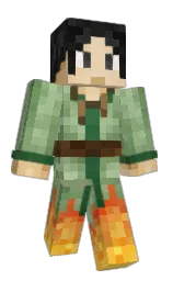 SlimeKing77777's Minecraft skin wearing the Hero cape