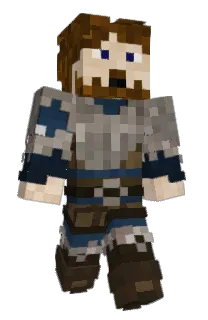 Front of Zenbaro's skin