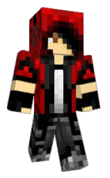 SkyFire_12's Minecraft skin wearing the Migrator cape