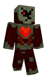 diesel and temptress Minecraft skin — Classic model — first worn by HellBoxer