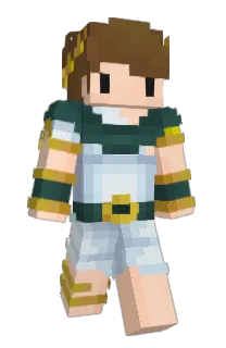 Front of Tominz's skin