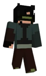 coffee bean and outer space Minecraft skin — Classic model — first worn by bluetailedelf